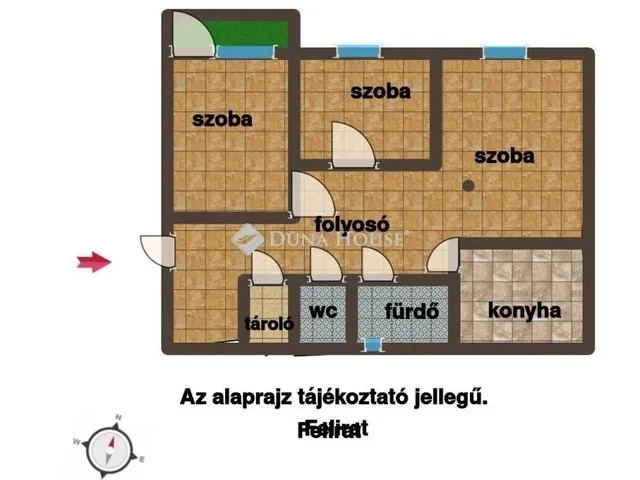 Eladó lakás Budapest IV. kerület 71 nm