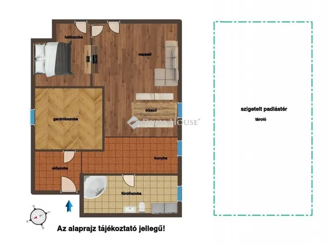 Eladó lakás Dunakeszi 53 nm