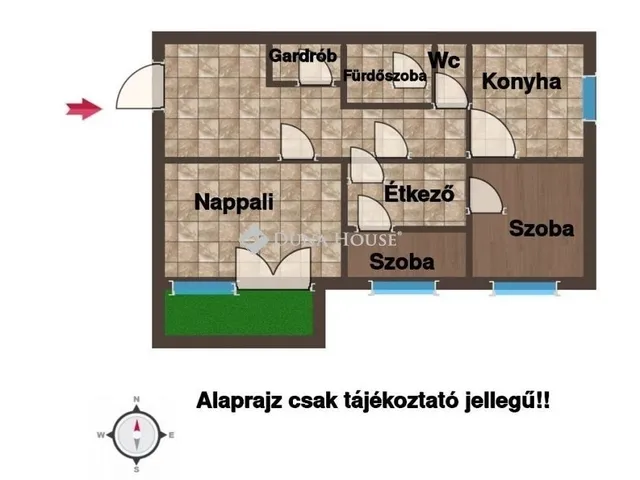 Eladó lakás Budapest IV. kerület, Újpest 71 nm