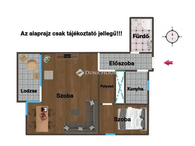 Eladó lakás Budapest XIII. kerület 38 nm