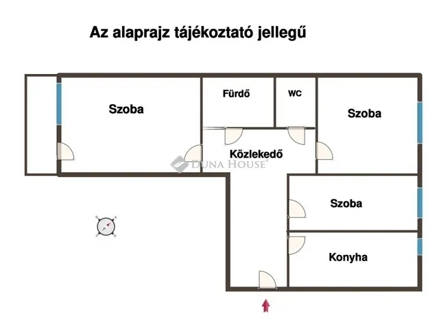 Eladó lakás Budapest IV. kerület 53 nm