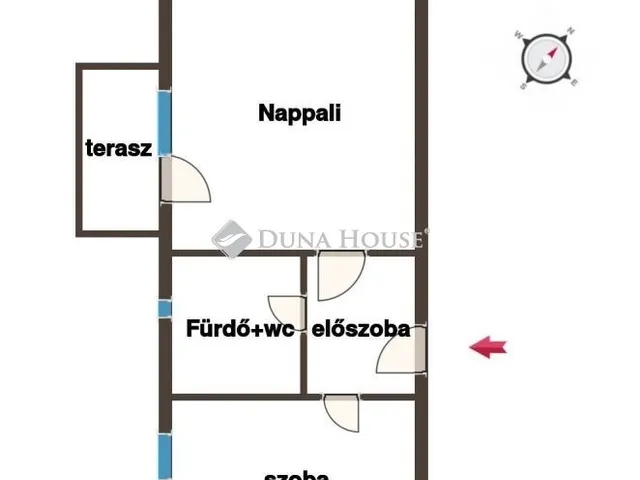 Eladó lakás Budapest XIII. kerület 43 nm