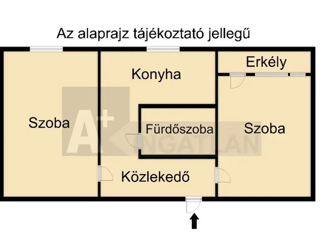 Eladó lakás Szeged, Felsőváros 47 nm