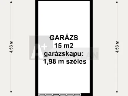 Kiadó garázs Szeged, Belváros 15 nm