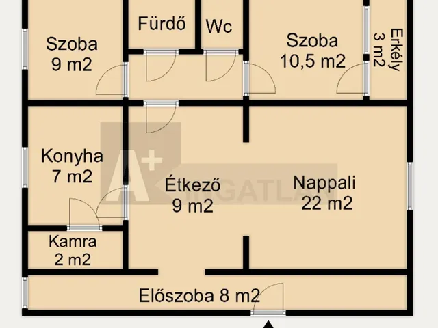 Eladó lakás Szeged, Felsőváros 80 nm