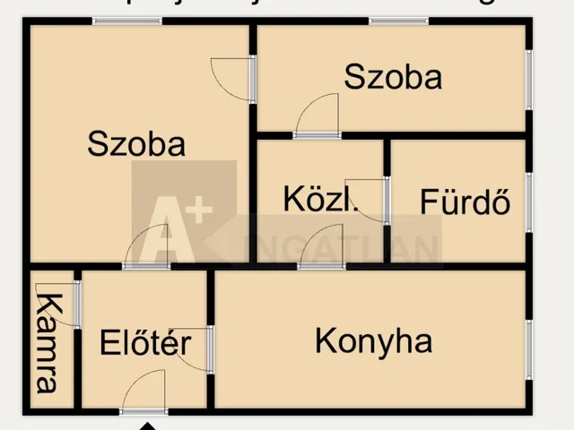 Eladó lakás Szeged, Újszeged 42 nm