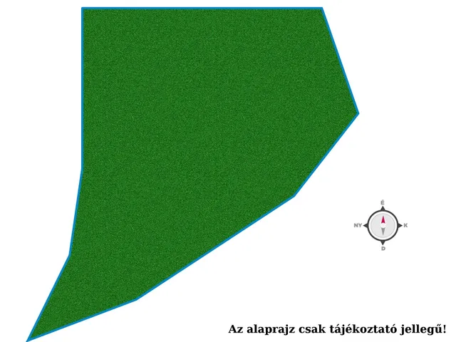 Eladó telek Mindszentkálla 3997 nm