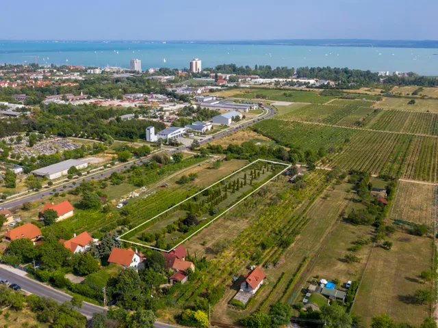 Eladó telek Balatonfüred 5549 nm