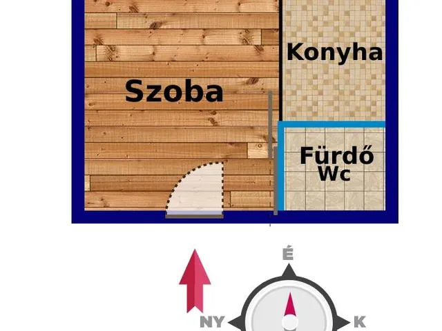 Eladó lakás Balatonfűzfő 16 nm