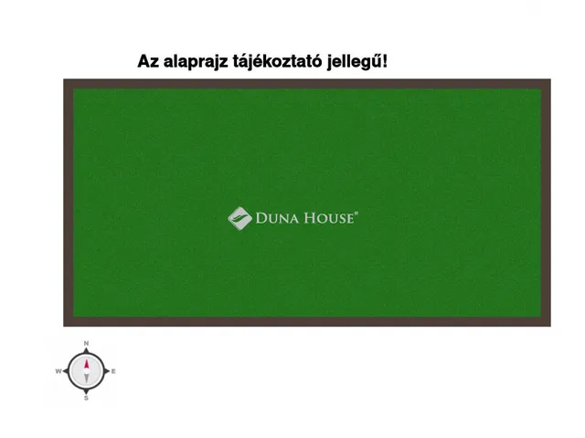 Eladó telek Csajág 1430 nm