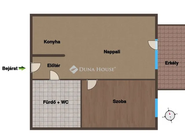 Eladó lakás Budapest XI. kerület 45 nm