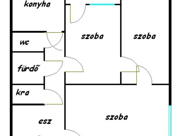 Eladó lakás Csongrád 64 nm