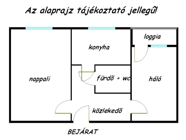 Eladó lakás Szeged, Felsőváros 47 nm