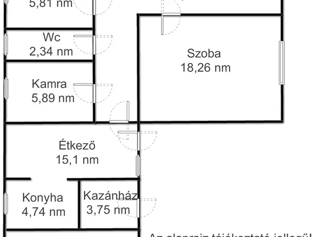 Eladó ház Pusztamérges 106 nm