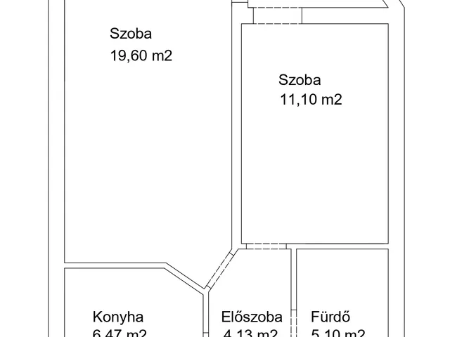 Eladó lakás Szeged, Makkoserdő Sor 48 nm