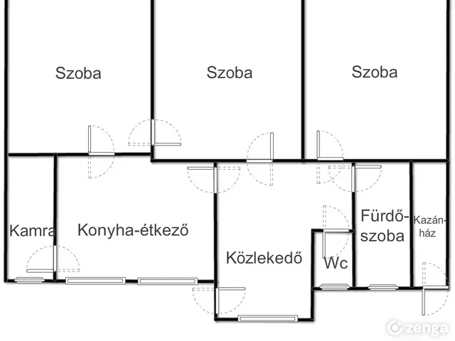 Eladó ház Pusztamérges 102 nm