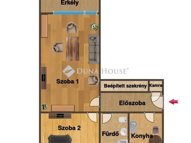 Eladó lakás Nyergesújfalu, Tó utca 55 nm