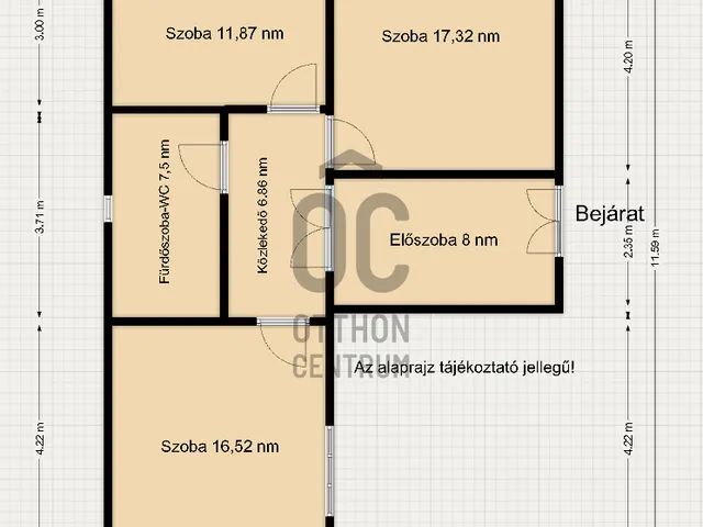 Eladó ház Csesztreg 982 nm