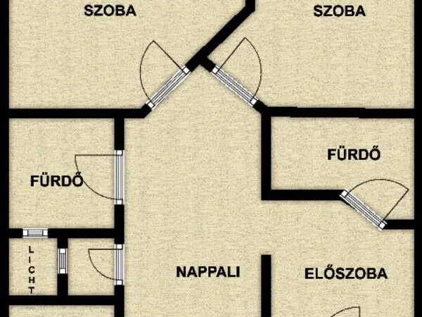 Eladó lakás Budapest II. kerület 66 nm