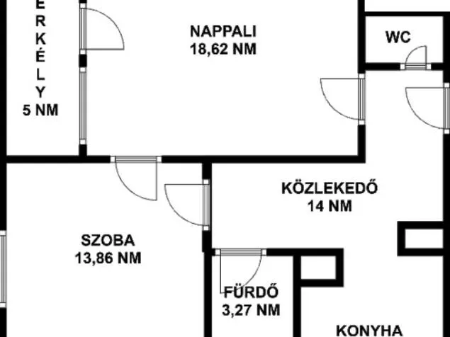 Eladó lakás Budapest XI. kerület 51 nm