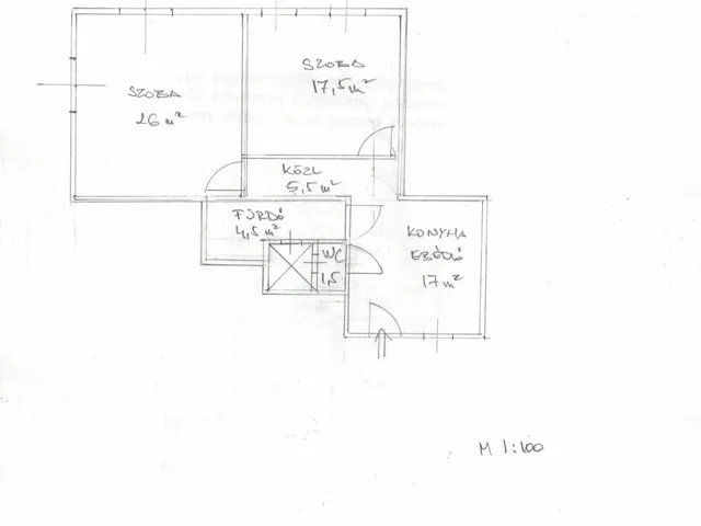 Kiadó lakás Budapest VIII. kerület, utca 71 nm