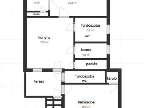 Eladó ház Budapest XVI. kerület, Sashalom 83 nm