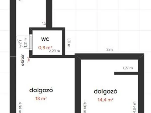 Kiadó kereskedelmi és ipari ingatlan Budapest XIV. kerület, Herminamező 38 nm