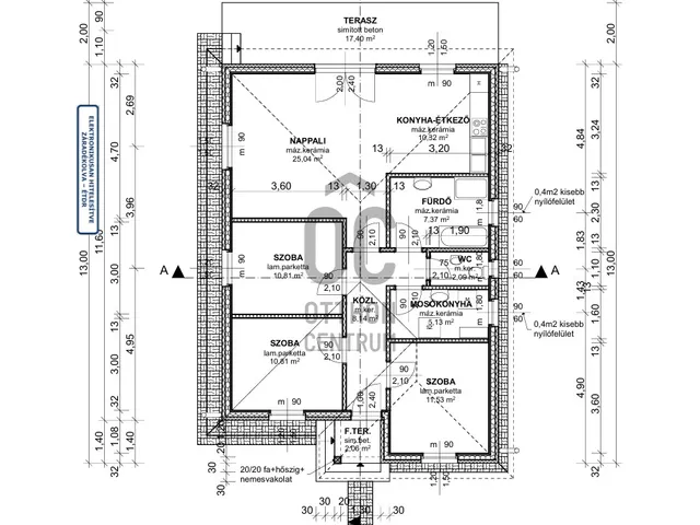 Eladó ház Téglás 93 nm