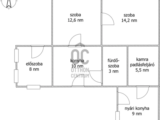 Eladó ház Tápiószentmárton 62 nm