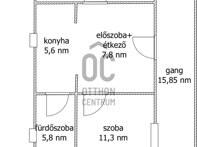 Eladó ház Tápiószentmárton 54 nm