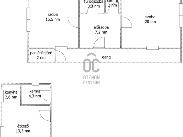 Eladó ház Tápiószentmárton 49 nm