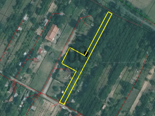 Eladó telek Tóalmás 2095 nm