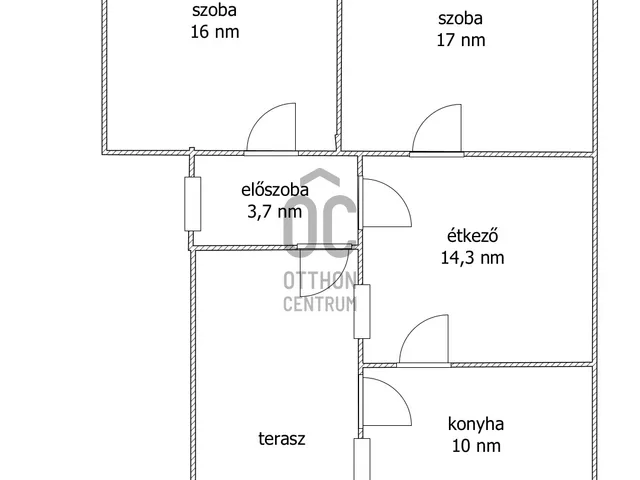 Eladó ház Törtel 67 nm