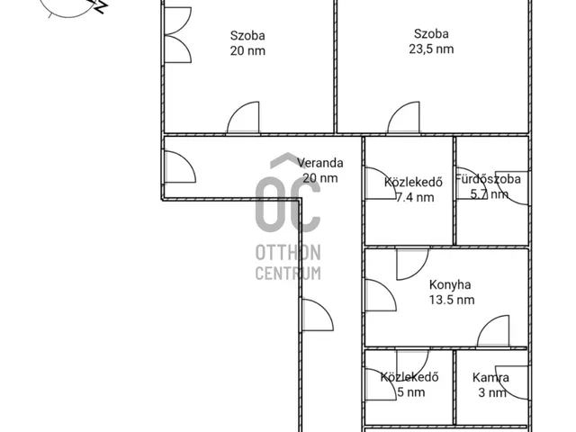 Eladó ház Jászfelsőszentgyörgy 106 nm
