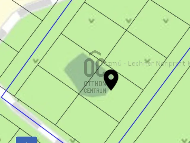 Eladó telek Tápiószentmárton 558 nm