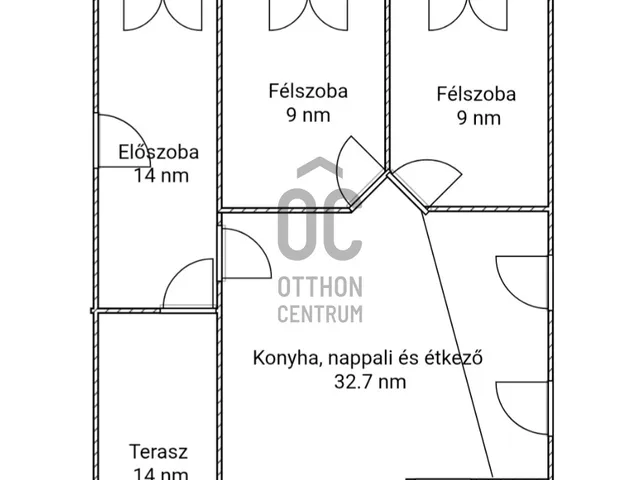 Eladó ház Újszilvás 55 nm