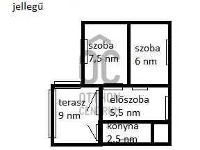 Eladó nyaraló Tápiószentmárton 23 nm
