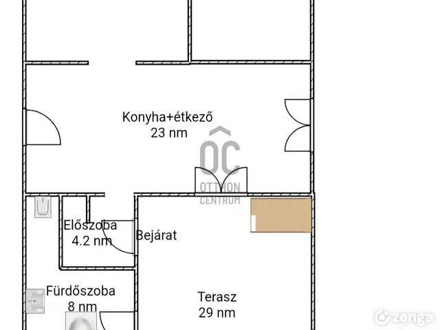 Eladó ház Erdőtelek 68 nm