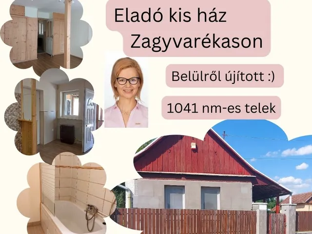 Eladó ház Zagyvarékas 45 nm