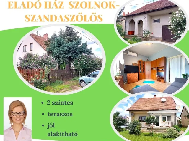 Eladó ház Szolnok, Szandaszőlős 129 nm