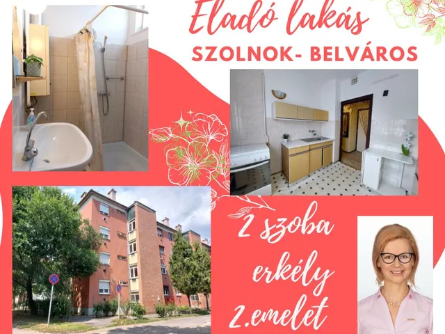 Eladó lakás Szolnok, Belváros 51 nm