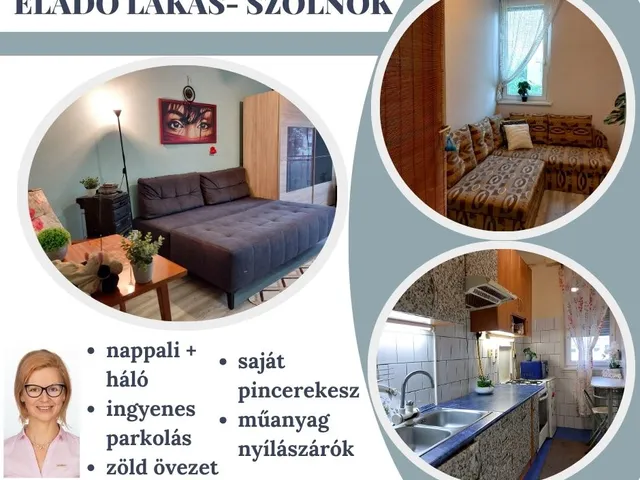 Eladó lakás Szolnok, Tallinn 42 nm