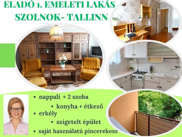 Eladó lakás Szolnok, Tallinn 72 nm