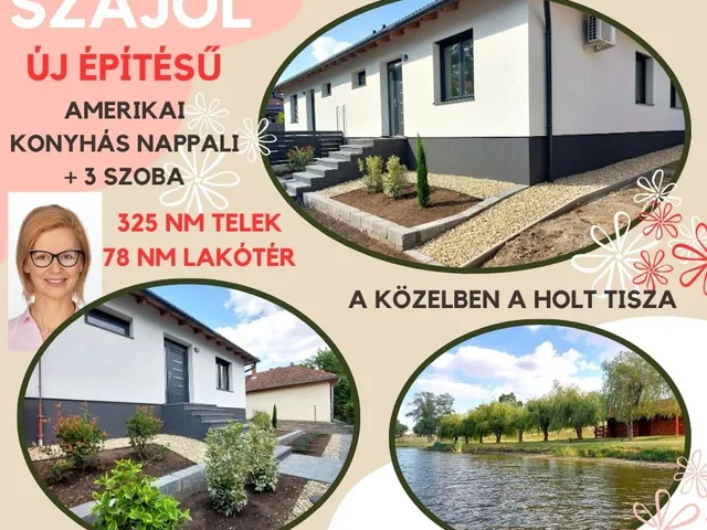 Eladó ház Szajol 78 nm