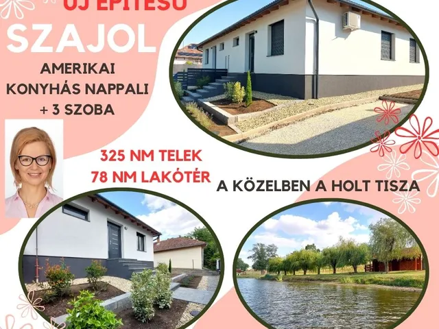 Eladó ház Szajol 78 nm