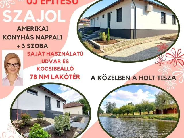 Eladó ház Szajol 78 nm