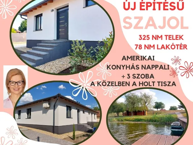 Eladó ház Szajol 78 nm