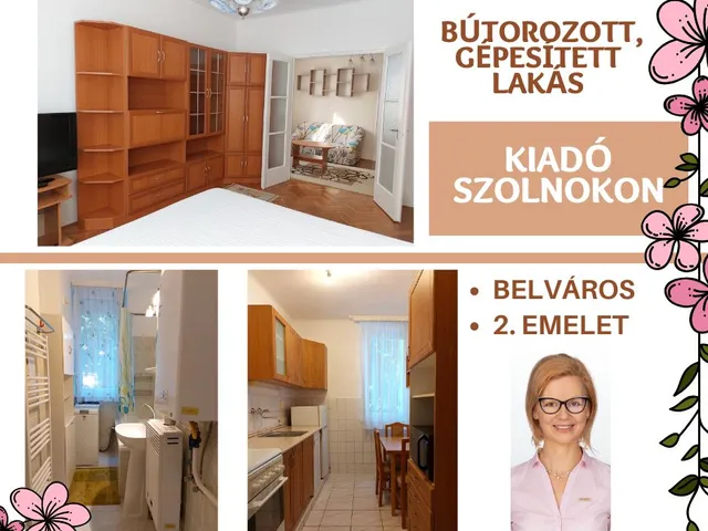 Kiadó lakás Szolnok, Belváros 57 nm