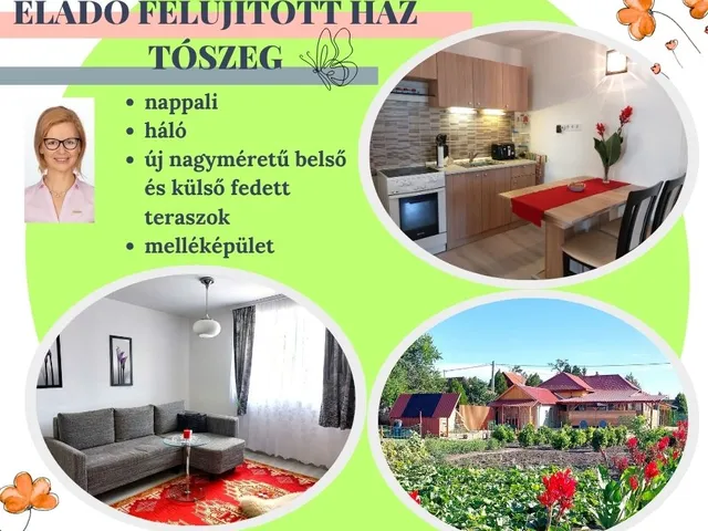 Eladó ház Tószeg 92 nm