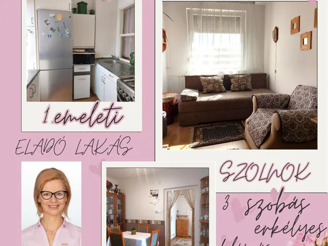 Eladó lakás Szolnok, Széchenyi-lakótelep 68 nm